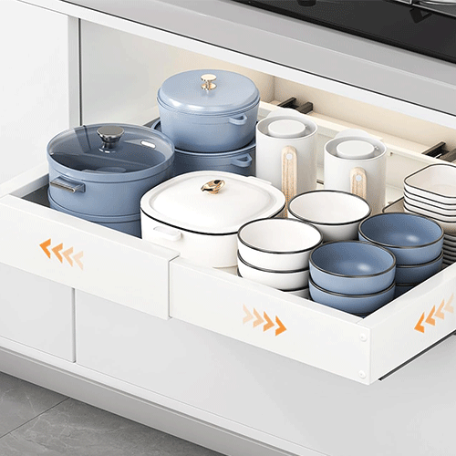 Diese ausziehbare Schublade ist der Grund, warum meine Küchenschränke jetzt endlich Clutterfree sind